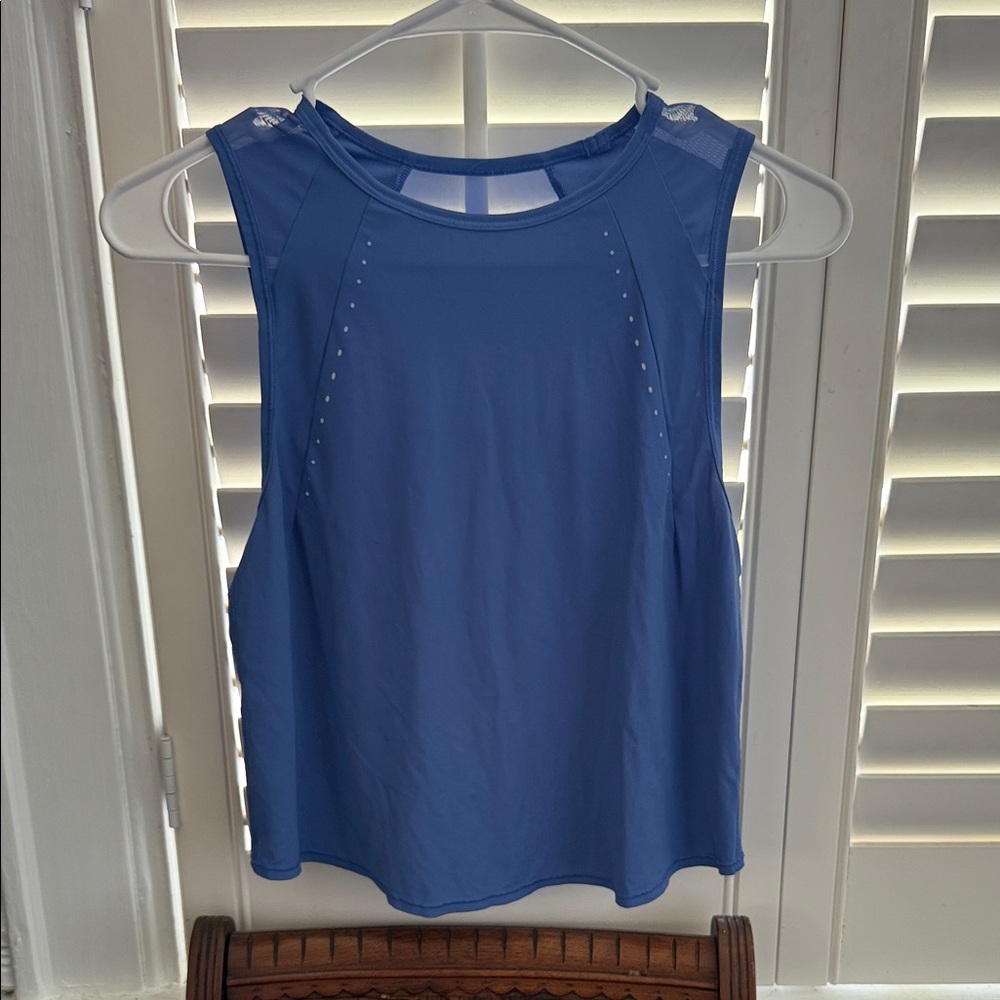 Lululemon Athletica Blue Tank Top